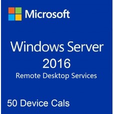 Windows Server 2016 50 RDS Device Cals License