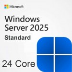 Windows Server 2025 Standard 1 Server 24 Core License