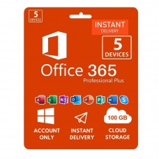 Office 365 for 5 PC, Mac & Mobiles 1 Year License 2024 Latest Version