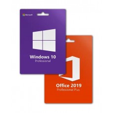 Windows 10 Pro + Office 2019 Professional Plus Bundle