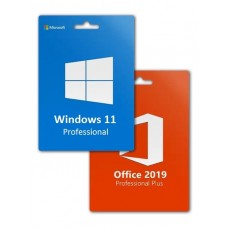 Windows 11 Pro + Office 2019 Professional Plus Bundle