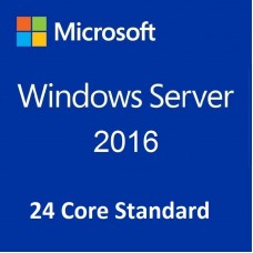 Windows Server 2016 Standard 1 Server 24 Core License