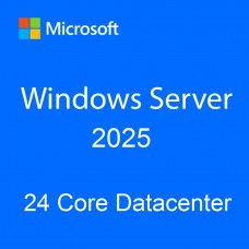 Windows Server 2025 Datacenter 1 Server 24 Core License