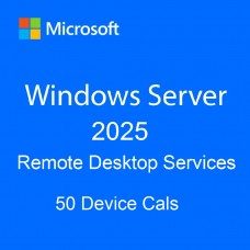 Windows Server 2025 50 RDS Device CALs License